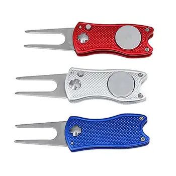 Foldable Golf Divot Tool with Golf Ball Tool Pitch Groove Cleaner Golf Training Aids Golf Accessories Putting Green Fork
Foldable Golf Divot Tool with Golf Ball Tool Pitch Groove Cleaner Golf Training Aids Golf Accessories Putting Green Fork