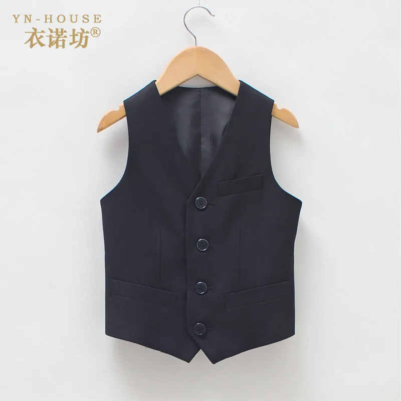 2019 New spring summer boy's suit waistcoat children's black jacket performance dress
2019 New spring summer boy's suit waistcoat children's black jacket performance dress