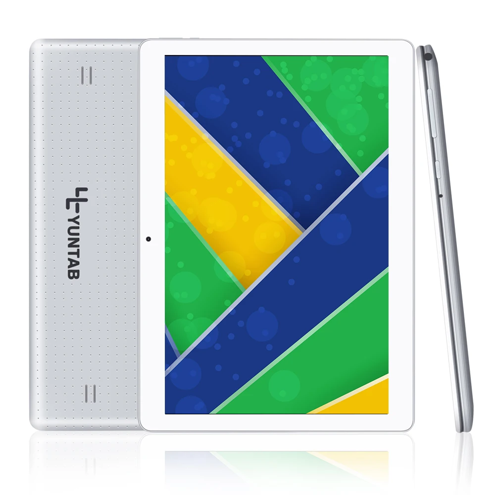 

Yuntab 10.1'' K107 Android 5.1Tablet 1GB+16GB Quad-Core Phablet Sliver Color Unlocked Dual Sim Card Slots Bluetooth GPS Hot