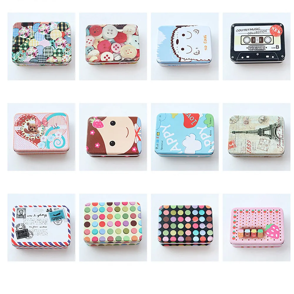 Travel Cosmetic Case Organizer Storage Cartoon Tinplate Storage Box Beauty Container Makeup Lipstick Storage Box New Style #80
Travel Cosmetic Case Organizer Storage Cartoon Tinplate Storage Box Beauty Container Makeup Lipstick Storage Box New Style #80