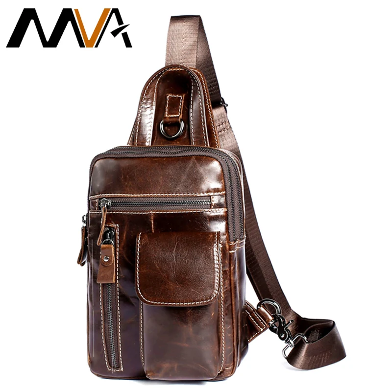 Mva Men Chest Pack Genuine Leather Shoulder Strap Back Bags Leather Travel Men Crossbody Bag Messenger Vintage Ipad Chest Bag
Mva Men Chest Pack Genuine Leather Shoulder Strap Back Bags Leather Travel Men Crossbody Bag Messenger Vintage Ipad Chest Bag