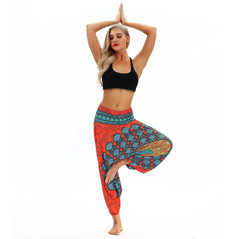 New Arrival Yoga Pants for yoga Women Casual Loose Yoga Trousers Baggy Boho Aladdin Jumpsuit Harem Pants sport femme sport femme
New Arrival Yoga Pants for yoga Women Casual Loose Yoga Trousers Baggy Boho Aladdin Jumpsuit Harem Pants sport femme sport femme