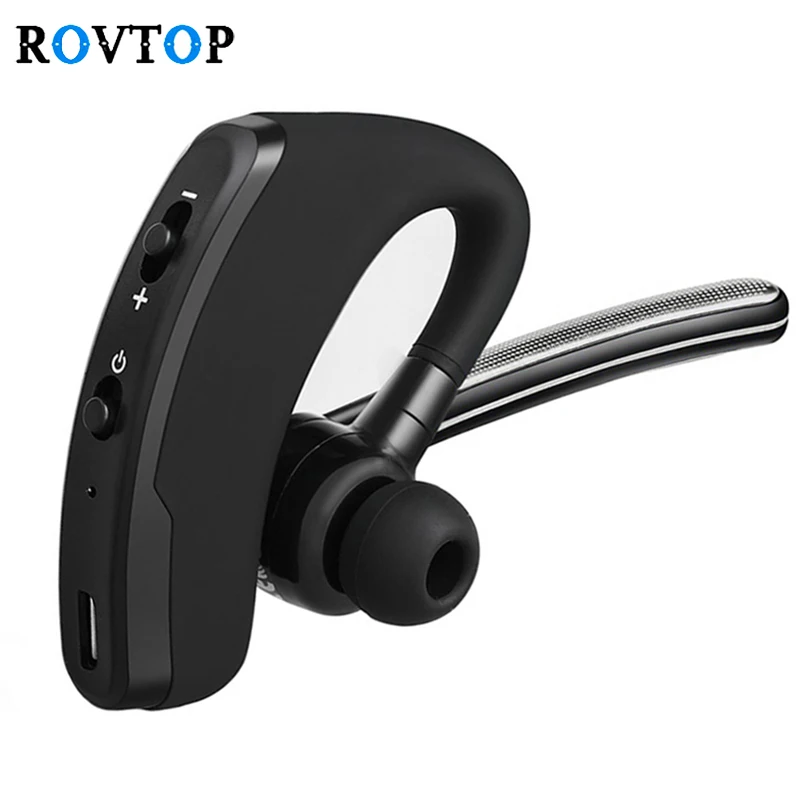 Rovtop Business Bluetooth Headset Wireless Earphone Car Handsfree Bluetooth V4.1 Earpiece in Ear Headphone Mic Earphone
Rovtop Business Bluetooth Headset Wireless Earphone Car Handsfree Bluetooth V4.1 Earpiece in Ear Headphone Mic Earphone