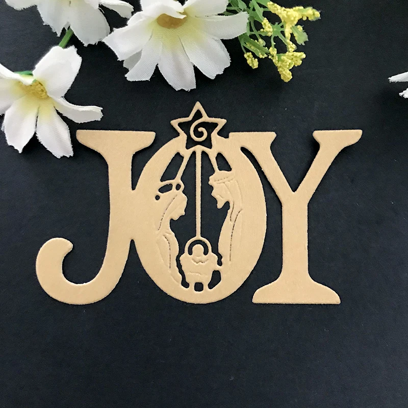 JOY Christmas Craft Dies Cut Metal Cutting Dies New 2018 for Scrapbooking Album Decorative Stamps and Dies for Card Making
JOY Christmas Craft Dies Cut Metal Cutting Dies New 2018 for Scrapbooking Album Decorative Stamps and Dies for Card Making
