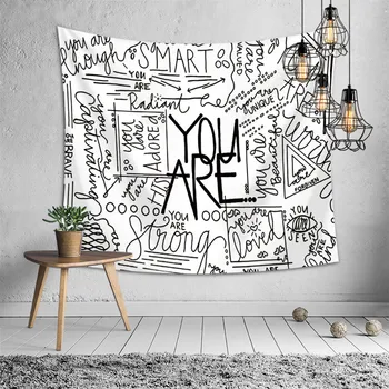 SOFTBATFY You are Smart Tapestry Headboard Wall Art Bedspread Dorm Tapestry Home Decor
SOFTBATFY You are Smart Tapestry Headboard Wall Art Bedspread Dorm Tapestry Home Decor