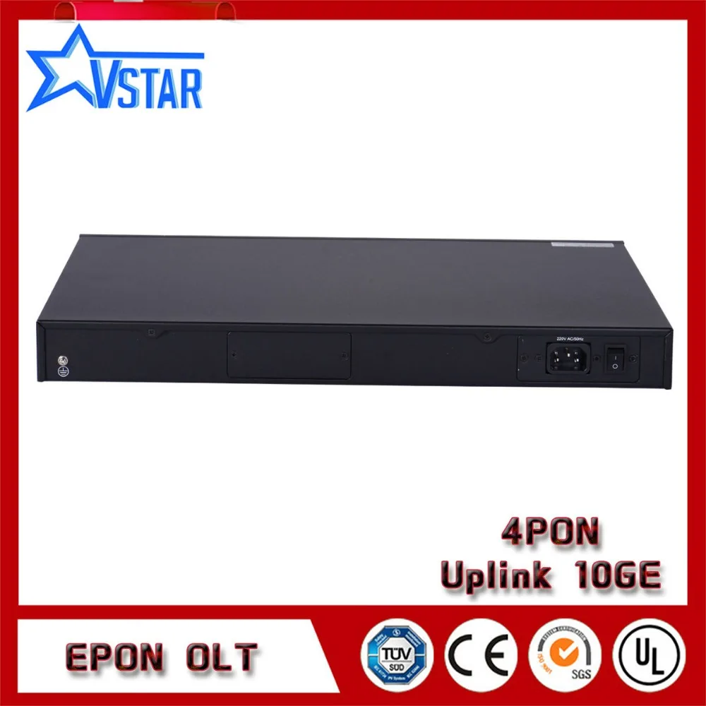 Mini 4PON GEPON OLT with 4*10GE Duplex Uplink Interface Supported Web Management
Mini 4PON GEPON OLT with 4*10GE Duplex Uplink Interface Supported Web Management