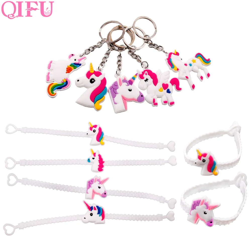 QIFU Unicorn Bracelet Keychains Happy Birthday Party Decorations for Kids Unicorn Party Supplies Rubber Wristband Kids Favors
QIFU Unicorn Bracelet Keychains Happy Birthday Party Decorations for Kids Unicorn Party Supplies Rubber Wristband Kids Favors