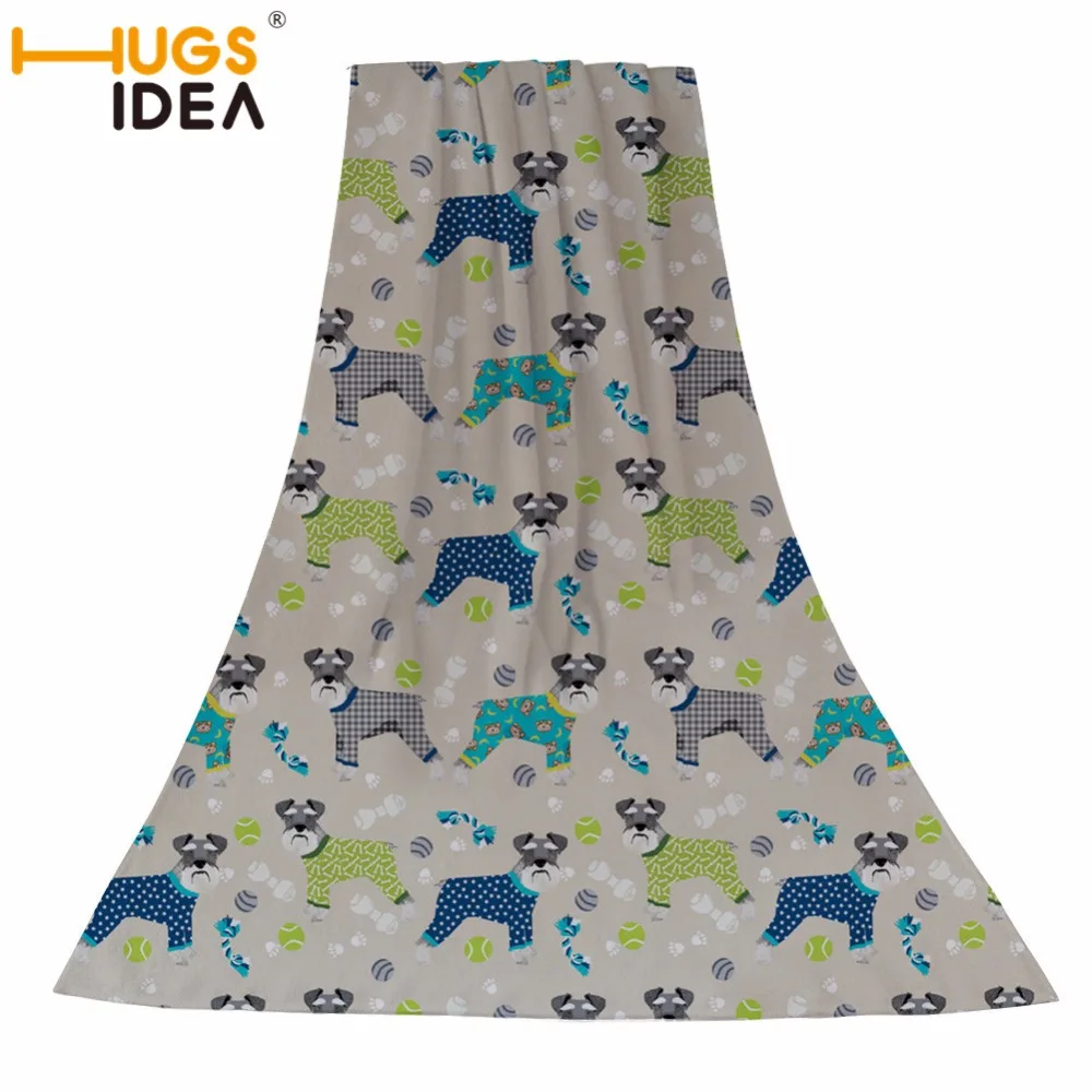 HUGSIDEA Schnauzer Bath Towel With Tassels Cartoon Printed Microfiber Beach Towel For Woman Kids Floral Picnic Mat 75cmx150cm
HUGSIDEA Schnauzer Bath Towel With Tassels Cartoon Printed Microfiber Beach Towel For Woman Kids Floral Picnic Mat 75cmx150cm
