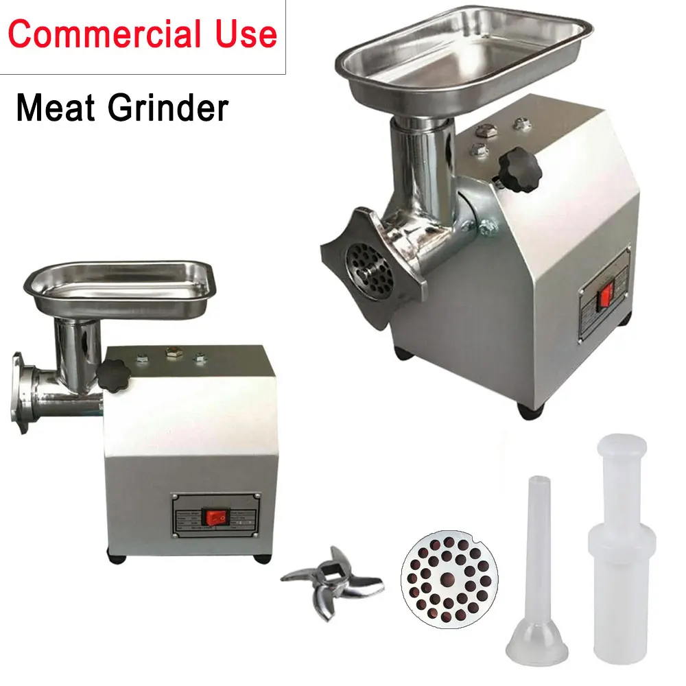 160kg/h Commercial Stainless steel Meat grinder, Electric industrial Chicken bone Beef Spice meat mincer Sausage filler for sale
160kg/h Commercial Stainless steel Meat grinder, Electric industrial Chicken bone Beef Spice meat mincer Sausage filler for sale
