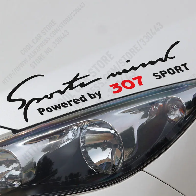 Customization Sports mind Car Covers Car Stickers Decal Car-Styling For peugeot 307 car accessories
Customization Sports mind Car Covers Car Stickers Decal Car-Styling For peugeot 307 car accessories