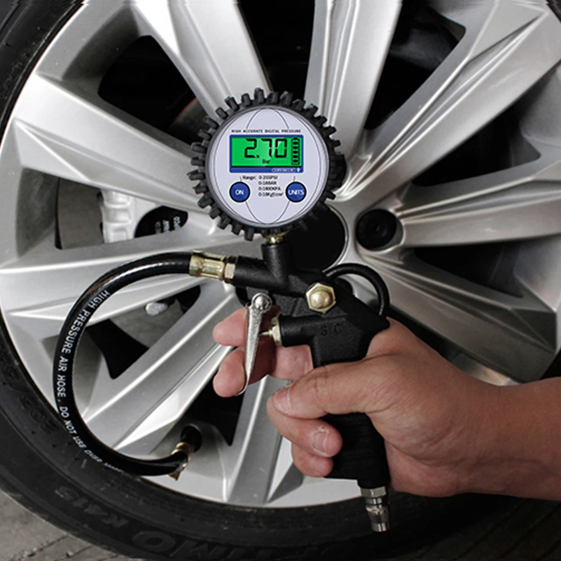 Hot Air Pressure Inflator Gauge Meter Tester 0-220PSI 0-16bar Digital Tyre Pressure Gauge Tyre Tire Manometer
Hot Air Pressure Inflator Gauge Meter Tester 0-220PSI 0-16bar Digital Tyre Pressure Gauge Tyre Tire Manometer