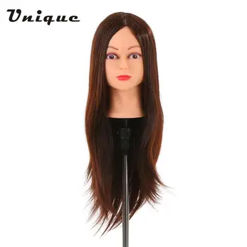 Pro 24" 30% Real Human Hair Dummy Head Salon Hairdressing Training Head + Clamp Holder Practice Head Hairdressing Practice Tool
Pro 24" 30% Real Human Hair Dummy Head Salon Hairdressing Training Head + Clamp Holder Practice Head Hairdressing Practice Tool