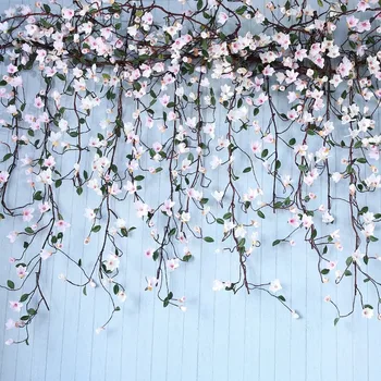 1.8m Silk Magnolia vine Flower real touch Artificial flowers for wedding valentine day party decoration with green leaves
1.8m Silk Magnolia vine Flower real touch Artificial flowers for wedding valentine day party decoration with green leaves