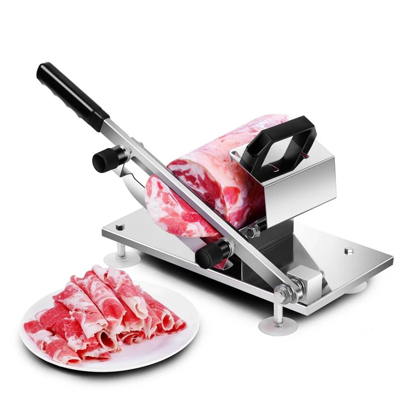 Manual Mutton Slicer Machine Household Meat Slicer Mutton Slicer Meat Machine Commercial Beef mutton Roll Cutting Machine
Manual Mutton Slicer Machine Household Meat Slicer Mutton Slicer Meat Machine Commercial Beef mutton Roll Cutting Machine