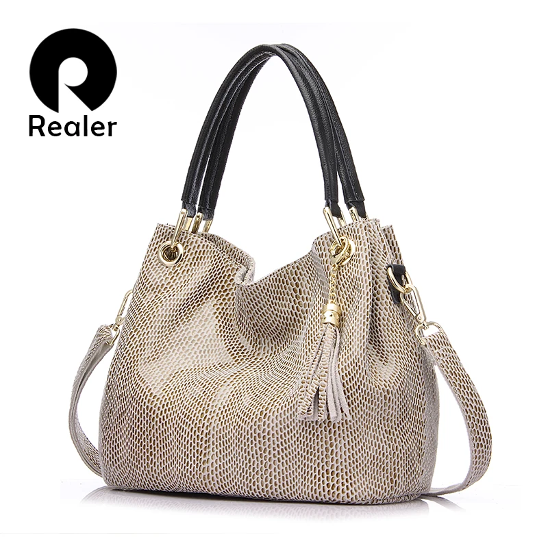 Realer woman handbags genuine leather bag female hobos shoulder crossbody bags high quality leather totes women messenger bag
Realer woman handbags genuine leather bag female hobos shoulder crossbody bags high quality leather totes women messenger bag