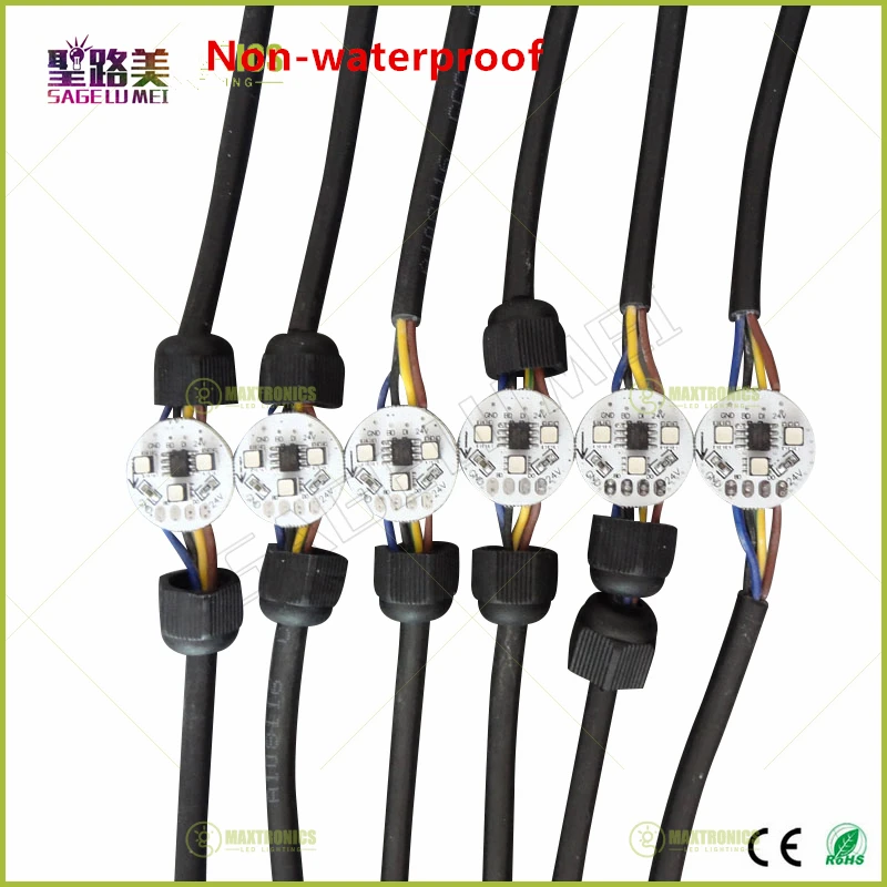 100pcs 35mm/50mm 360 degree emitting magic Ball 5050 RGB + WS2811 IC christmas lighting DC12V/DC24V LED Pixel Module Double Side
100pcs 35mm/50mm 360 degree emitting magic Ball 5050 RGB + WS2811 IC christmas lighting DC12V/DC24V LED Pixel Module Double Side