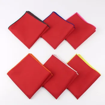 Men's Sunny Style Cotton Handkerchief Red Pocket Square Colorful Edge Hankies Towel Casual 23*23cm
Men's Sunny Style Cotton Handkerchief Red Pocket Square Colorful Edge Hankies Towel Casual 23*23cm