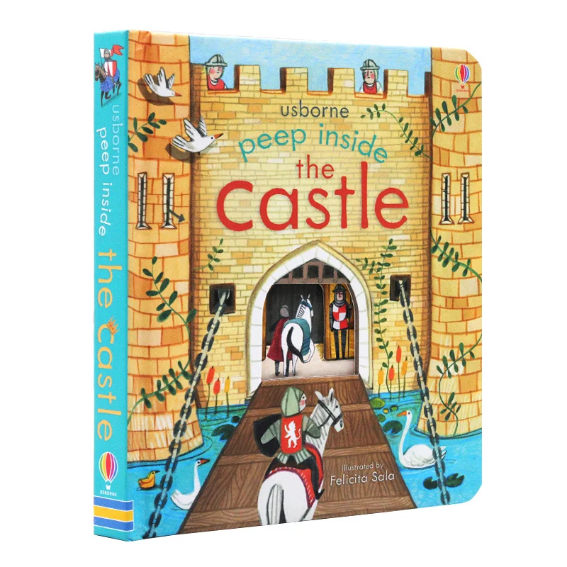 Peep Inside The Castle Original English Educational 3D Flap Picture Books Baby Children Reading Book
Peep Inside The Castle Original English Educational 3D Flap Picture Books Baby Children Reading Book