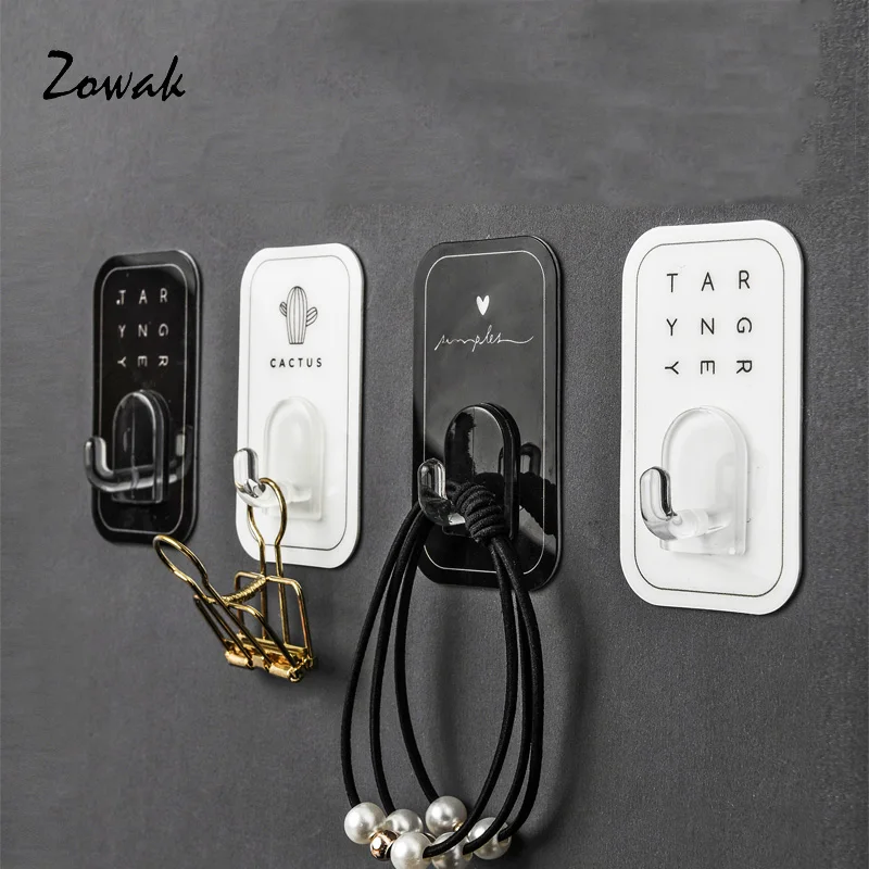 2pcs Adhesive Hooks Sticky Wall Hooks Transparent Plastic Reusable Heavy Duty Hook Kitchen Bathroom Office No Trace Waterproof
2pcs Adhesive Hooks Sticky Wall Hooks Transparent Plastic Reusable Heavy Duty Hook Kitchen Bathroom Office No Trace Waterproof