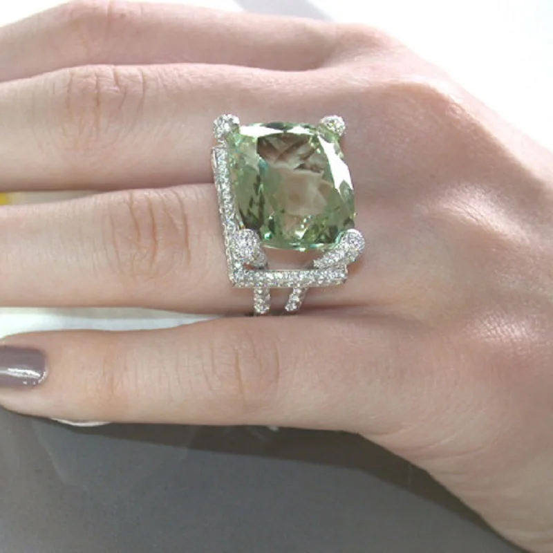 Green Stone Wedding Ring Big Couple Rings for Women Fashion Flare Jewelry Love Ring Women Gifts Accessories Anillos Mujer A5Q355
Green Stone Wedding Ring Big Couple Rings for Women Fashion Flare Jewelry Love Ring Women Gifts Accessories Anillos Mujer A5Q355
