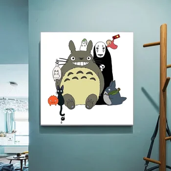 Spirited Away and My Neighbor Totoro poster Hayao Miyazaki Poster Canvas Wall Pictures for Living Room No Frame
Spirited Away and My Neighbor Totoro poster Hayao Miyazaki Poster Canvas Wall Pictures for Living Room No Frame