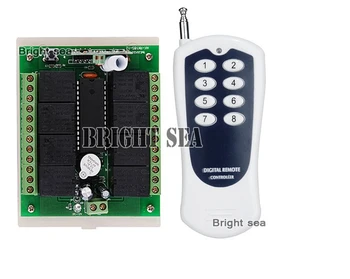 DC 12V 8 CH channel RF Wireless Remote Control Switch & Remote Control System receiver and transmitter
DC 12V 8 CH channel RF Wireless Remote Control Switch & Remote Control System receiver and transmitter