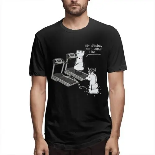 Chess T shirt Funny For Man Walking In A Straight Line T-shirt Funny Streetwear O-neck For Male Tee shirt
Chess T shirt Funny For Man Walking In A Straight Line T-shirt Funny Streetwear O-neck For Male Tee shirt