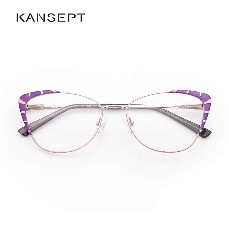 violet glasses frames