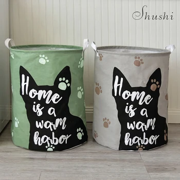 Shushi Waterproof Folding Laundry Hamper Cartoon Pattern Storage Baskets Home Decoration Storage Barrel Kid Toy Organizer Basket
Shushi Waterproof Folding Laundry Hamper Cartoon Pattern Storage Baskets Home Decoration Storage Barrel Kid Toy Organizer Basket