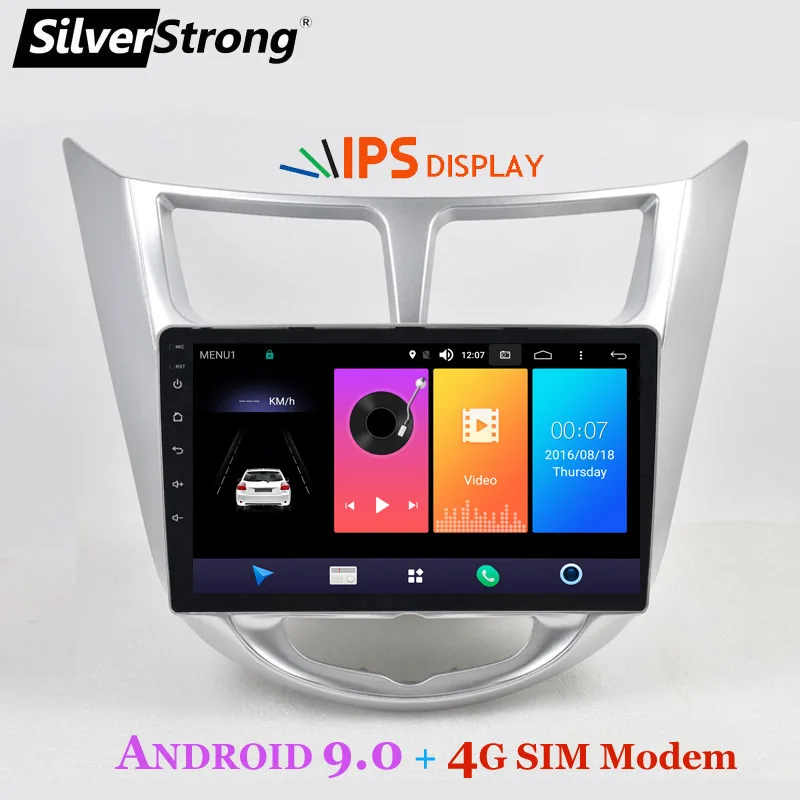 SilverStrong Android9.0 Car GPS for HYUNDAI Solaris Verna 9inch IPS 3G 4G Internet 2din GPS Navitel Map Navigation wifi
SilverStrong Android9.0 Car GPS for HYUNDAI Solaris Verna 9inch IPS 3G 4G Internet 2din GPS Navitel Map Navigation wifi