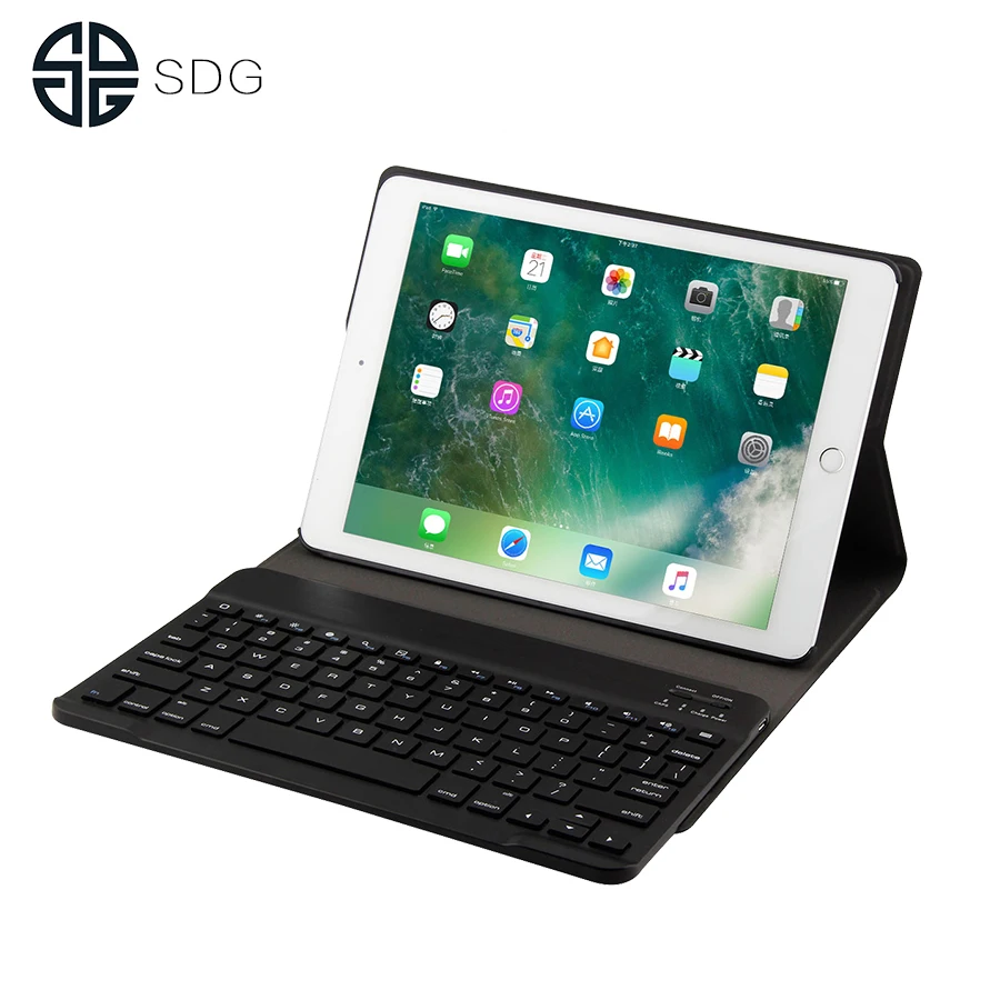 New 2017 2018 For iPad 9.7 A1822 A1823 High-Quality Ultra thin Detachable Wireless Bluetooth Keyboard Case cover
New 2017 2018 For iPad 9.7 A1822 A1823 High-Quality Ultra thin Detachable Wireless Bluetooth Keyboard Case cover