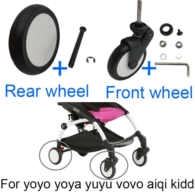 1:1 New Baby Stroller Accessories front wheel and rear wheel fit Babyzenes Yoyo Yoya YuYu vovo aiqi kidd baby Pram
1:1 New Baby Stroller Accessories front wheel and rear wheel fit Babyzenes Yoyo Yoya YuYu vovo aiqi kidd baby Pram
