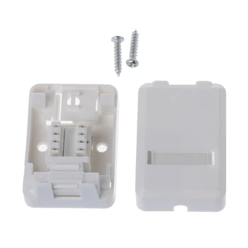 2020 New RJ Box with Cat6 Module Desktop Box Single-port Panel for RJ45 RJ11 AMP-mount
2020 New RJ Box with Cat6 Module Desktop Box Single-port Panel for RJ45 RJ11 AMP-mount