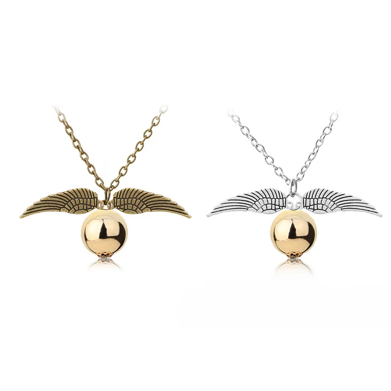 HP Jewelry Harri Styles Necklace Men Vintage Style Angel Wing Charm Golden Snitch Pendent Necklace For Men women Necklace
HP Jewelry Harri Styles Necklace Men Vintage Style Angel Wing Charm Golden Snitch Pendent Necklace For Men women Necklace