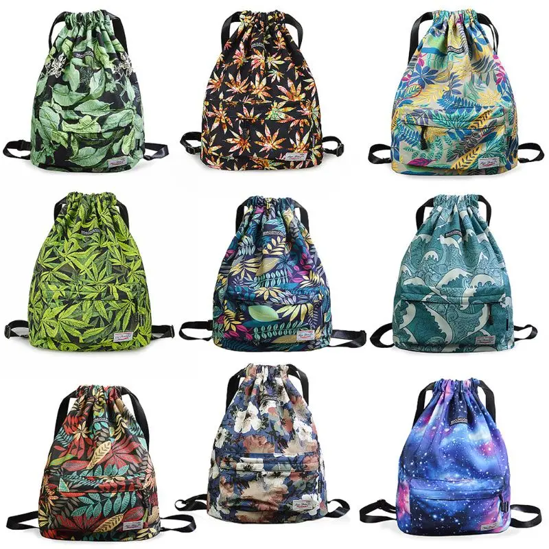 Drawstring Bag Women Fashion Cinch Sack Swimming Bag Floral Storage Drawstring Backpack Beach Travel Bags School Bags for Girls
Drawstring Bag Women Fashion Cinch Sack Swimming Bag Floral Storage Drawstring Backpack Beach Travel Bags School Bags for Girls