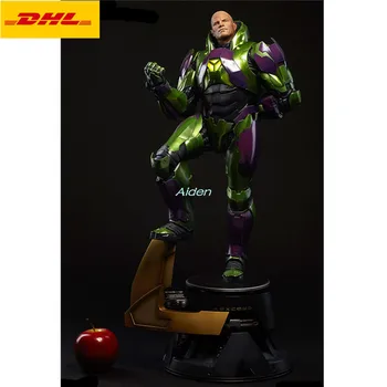 

26" Injustice League Statue Megamind Bust Lex Luthor Full-Length Portrait PF Armor Version GK Action Figure Toy BOX 66CM B957