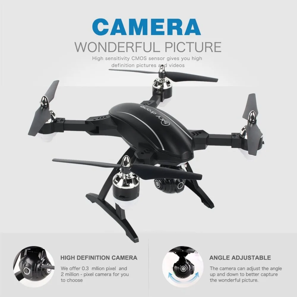 720P Folding WIFI FPV RC Quadcopter with Headless Mode Altitude Hold Lighting Control Mode Drone Profissional
720P Folding WIFI FPV RC Quadcopter with Headless Mode Altitude Hold Lighting Control Mode Drone Profissional