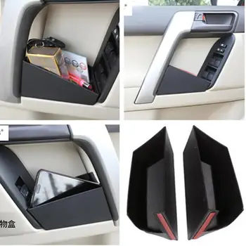 

Lapetus Accessories For Toyota Land Cruiser Prado FJ150 2011- 2020 Front Door Storage Armrest Container Box Molding Cover Kit