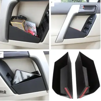 

Lapetus Front Door Storage Armrest Container Box Molding Cover Trim Accessories For Toyota Land Cruiser Prado FJ150 2011- 2020