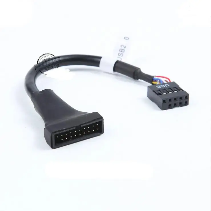 100pcs/lot 20Pin Male to 9Pin Female Motherboard Cable Extension Cable Adapter for Desktop Computer PC Laptop
100pcs/lot 20Pin Male to 9Pin Female Motherboard Cable Extension Cable Adapter for Desktop Computer PC Laptop