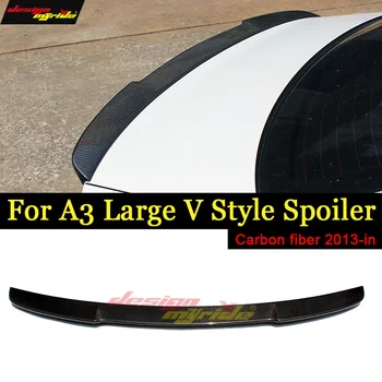 Fits For Audi A3 S3 Sedan V style Highkick True Carbon fiber Rear trunk spoiler wing A3 S3 wing Rear Trunk Spoiler Lip 2013-2018
Fits For Audi A3 S3 Sedan V style Highkick True Carbon fiber Rear trunk spoiler wing A3 S3 wing Rear Trunk Spoiler Lip 2013-2018