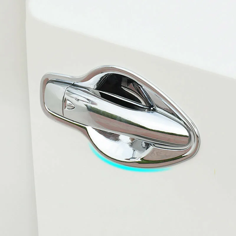 8pcs Chrome Car Door Handle Bowl Cover Cavity Trim Silver ABS Plastic Door Handle Bowl Cover Parts For Nissan Murano 2015-2018
8pcs Chrome Car Door Handle Bowl Cover Cavity Trim Silver ABS Plastic Door Handle Bowl Cover Parts For Nissan Murano 2015-2018