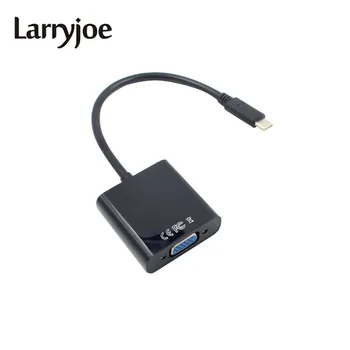 Larryjoe 100pcs USB Type C To VGA Adapter Cable USB 3.1 Type-C Male To VGA Female Converter Adapter for Laptop
Larryjoe 100pcs USB Type C To VGA Adapter Cable USB 3.1 Type-C Male To VGA Female Converter Adapter for Laptop