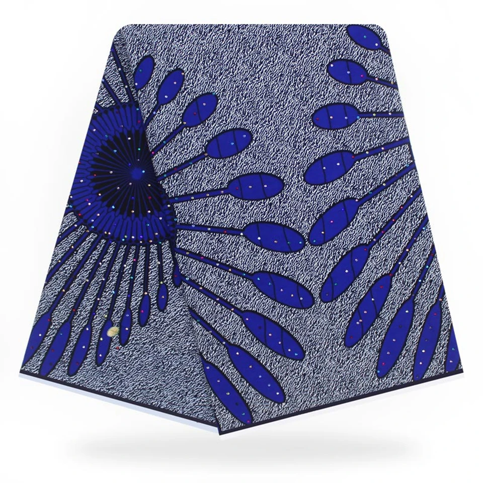 YBGTZ-2 New Design African Wax Fabric With Stones,Embedded Colorful Rhinestones Dutch Wax African Fabric / Kitenge 6yards
YBGTZ-2 New Design African Wax Fabric With Stones,Embedded Colorful Rhinestones Dutch Wax African Fabric / Kitenge 6yards