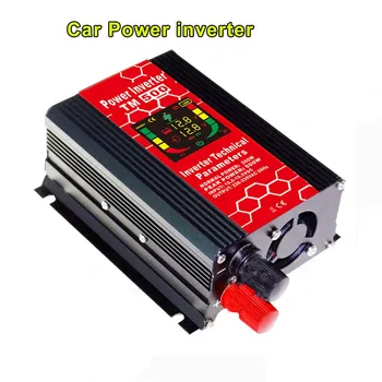 300W or 600W Power Inverter DC12V to 220V AC Car Inverter with 3.1A USB Car Charge with LED Light
300W or 600W Power Inverter DC12V to 220V AC Car Inverter with 3.1A USB Car Charge with LED Light