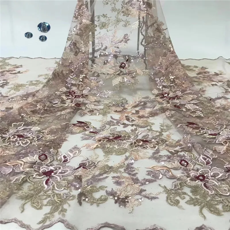 Madison African Laces Fabrics Embroidered Nigerian Guipure French Cord Lace Fabric With Sequin Tulle Lace Fabric For Party Dress
Madison African Laces Fabrics Embroidered Nigerian Guipure French Cord Lace Fabric With Sequin Tulle Lace Fabric For Party Dress