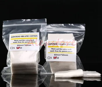 5 packs Authentic Japanese pure organic cotton Wicks cottons japan from MUJI For DIY RDA RBA Coil Mini package 10pcs/pack
5 packs Authentic Japanese pure organic cotton Wicks cottons japan from MUJI For DIY RDA RBA Coil Mini package 10pcs/pack