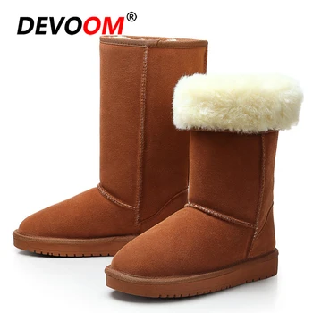 Brand Quality Australian Boots Winter Genuine Leather Boots Women Snow High Boots Ladies Cow Suede Snowboots New Fashion Shoes
Brand Quality Australian Boots Winter Genuine Leather Boots Women Snow High Boots Ladies Cow Suede Snowboots New Fashion Shoes