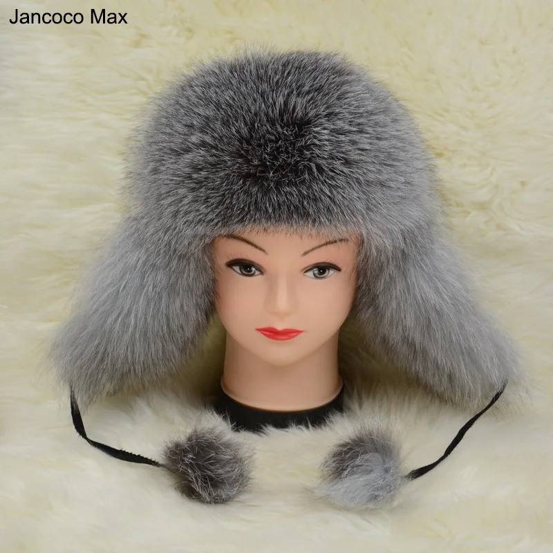 Jancoco Max 6 Colours Factory Sell Winter Women Man Real Fox Fur Hat Warm Russian Cap Wholesale / Retail S1572
Jancoco Max 6 Colours Factory Sell Winter Women Man Real Fox Fur Hat Warm Russian Cap Wholesale / Retail S1572