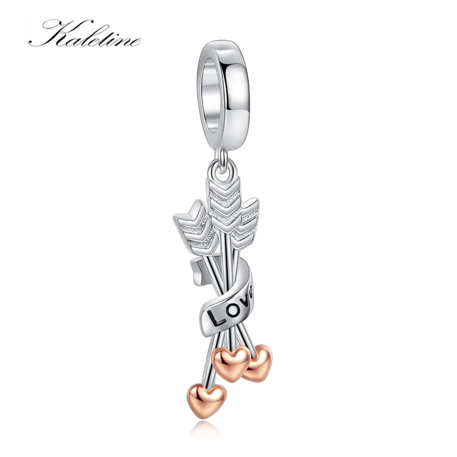 KALETINE original 925 Sterling Silver Pendant Necklace Love Heart Arrow Charms Pandora Bracelel Rose Gold Jewelry Making 2019
KALETINE original 925 Sterling Silver Pendant Necklace Love Heart Arrow Charms Pandora Bracelel Rose Gold Jewelry Making 2019